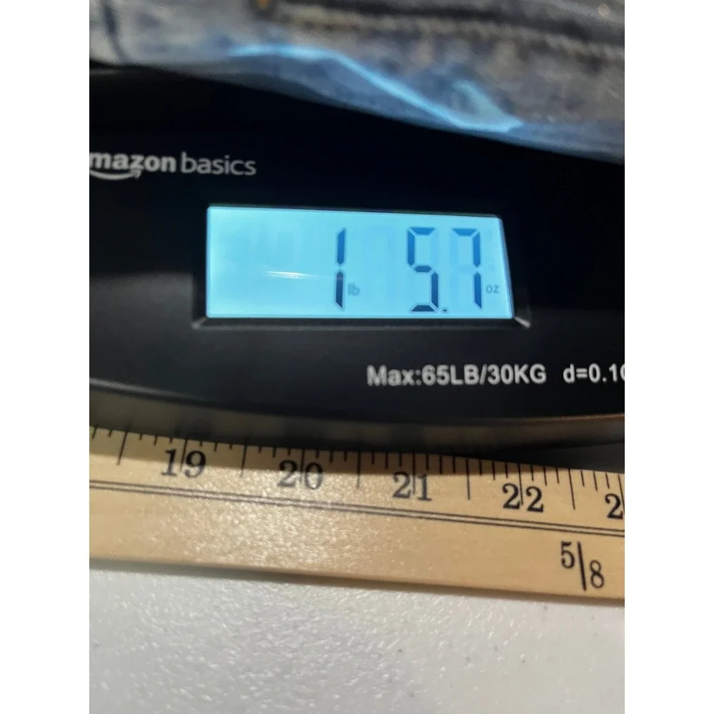 Old Navy Denim Jacket Kids Size M 8 Blue Trucker Classic Cotton Blend Stretch